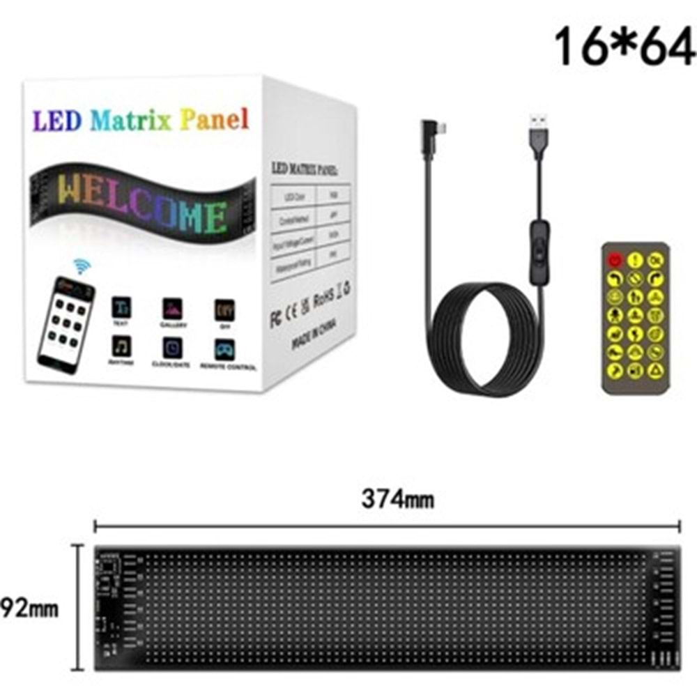 İ-DRAGON LED-01 LED MATRİX PANEL