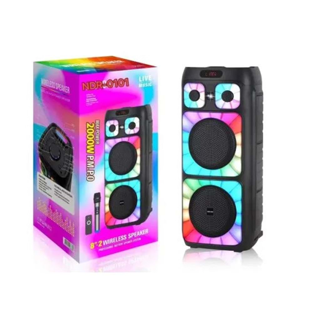 NDR-0101 BLUETOOTH KARAOKE TAŞIBİLİR HOPARLÖR