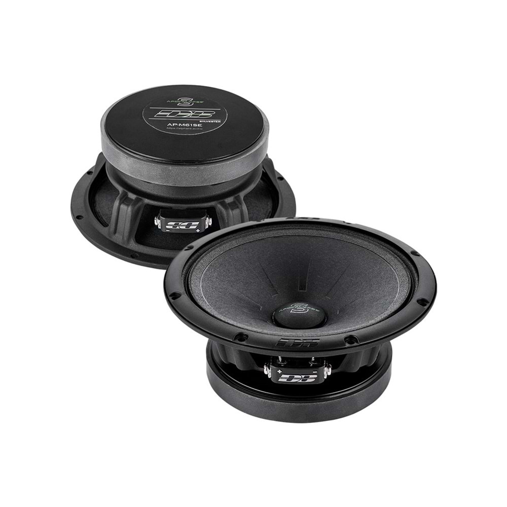 Apocalypse AP-M61SE Slyvester 130 Watt RMS Power 4 Ohm 16 cm Midrange 2 Li Paket Halinde