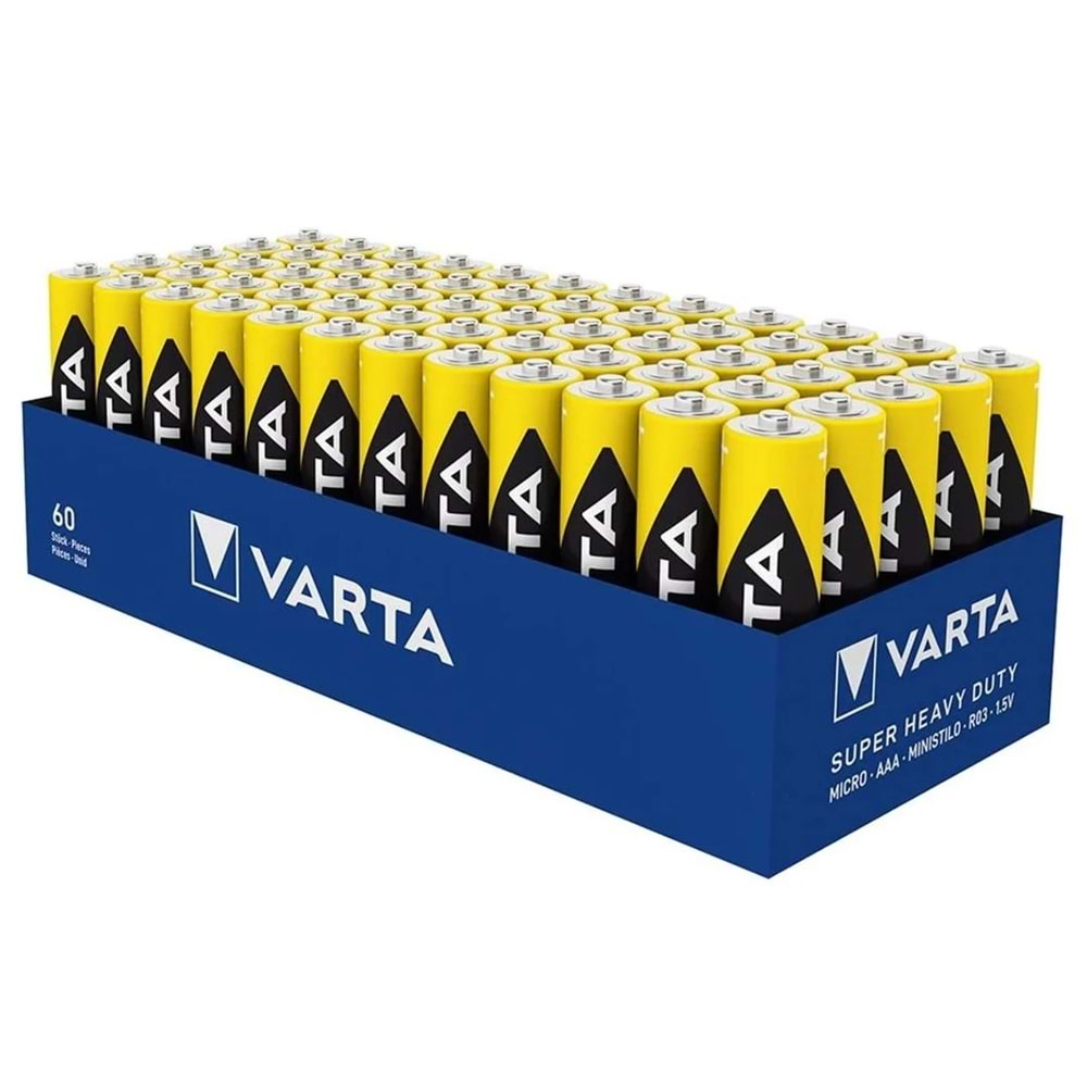 Varta Superlife Çinko AAA Ince Kalem Kumanda Pili 2 Lİ