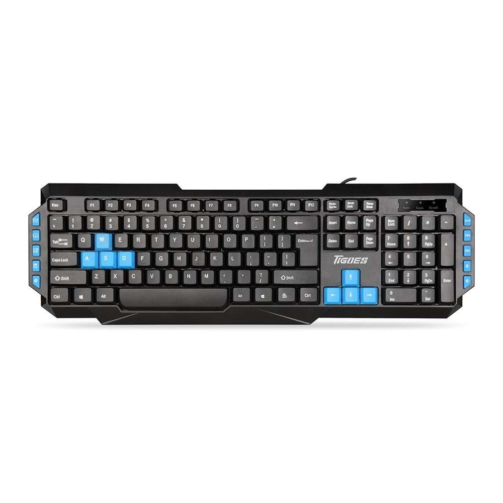 Tigoes K5 Multimedia USB Gaming Q Klavye