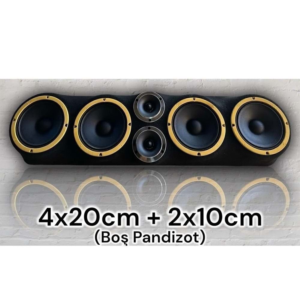 AVC 4 Lü 20 cm 2 Li 10 cm Çerçevesiz Full Mdf Universal Pandizot