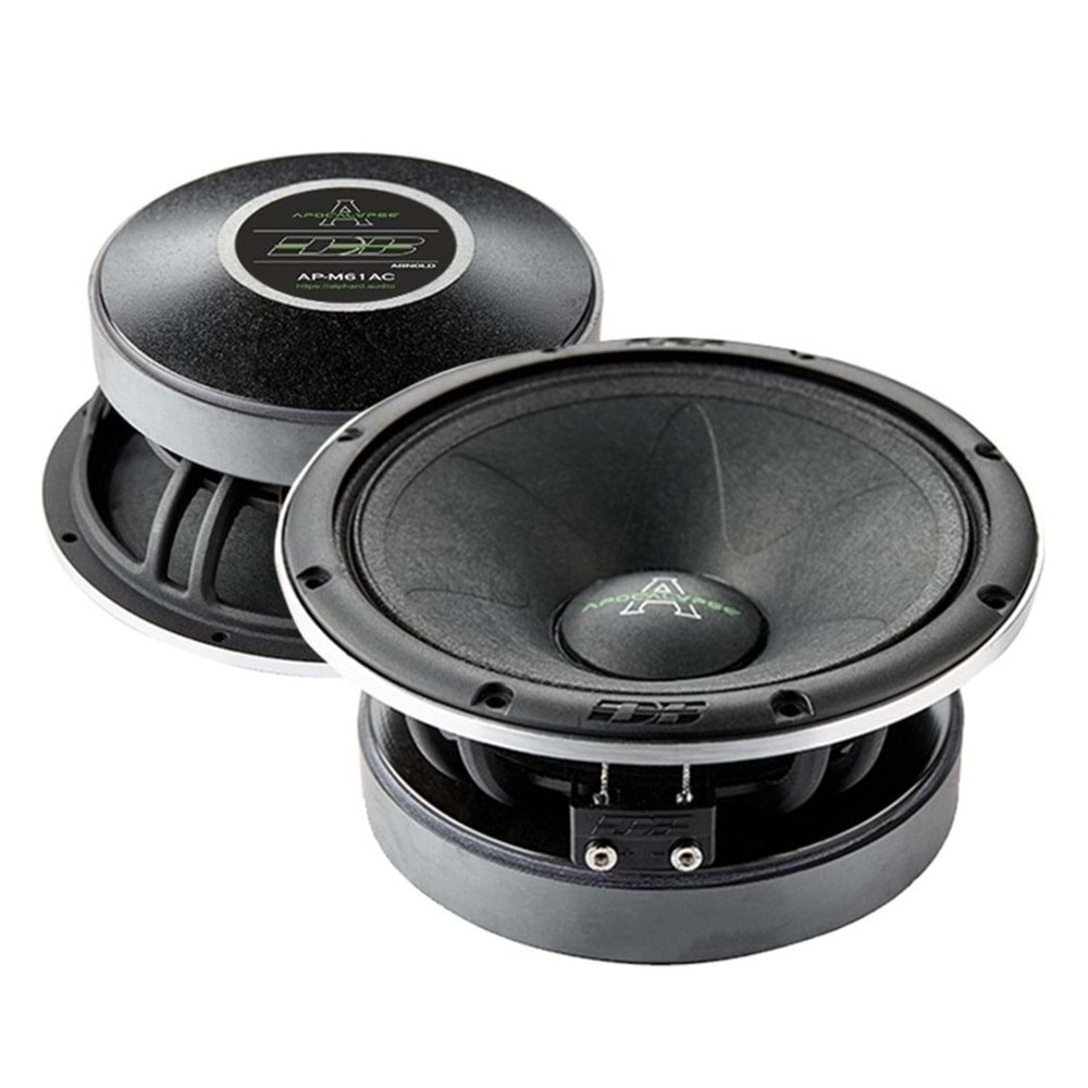 Apocalypse AP-M61AC Arnold 360 Watt Max Power + 180 Watt RNS 16 cm Oto Midrange Takımı