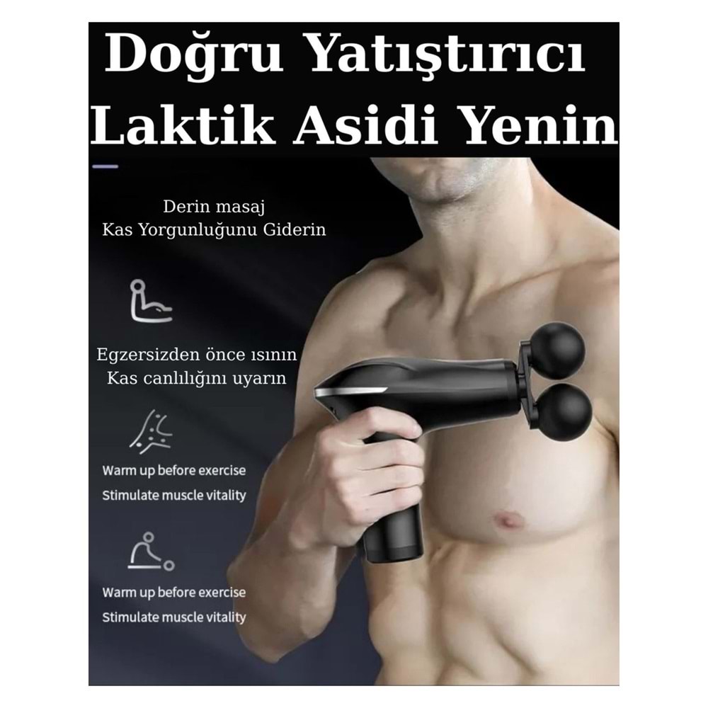 Venandin Novara HB-011 Şarjlı 4 Başlıklı Masaj Aleti
