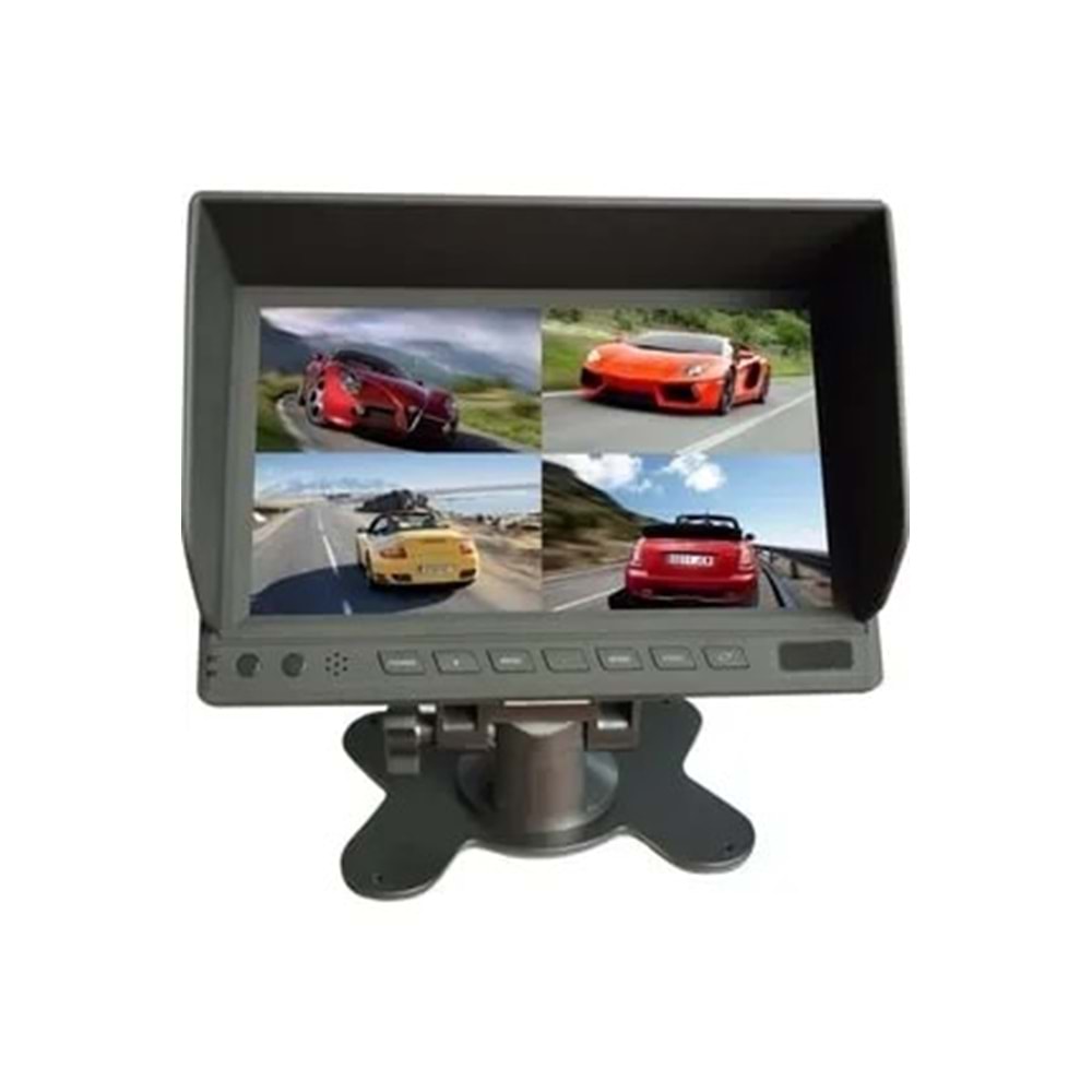 Newfron NF-Q4R 7 Set 4 Kamera Okul Araç Monitörü
