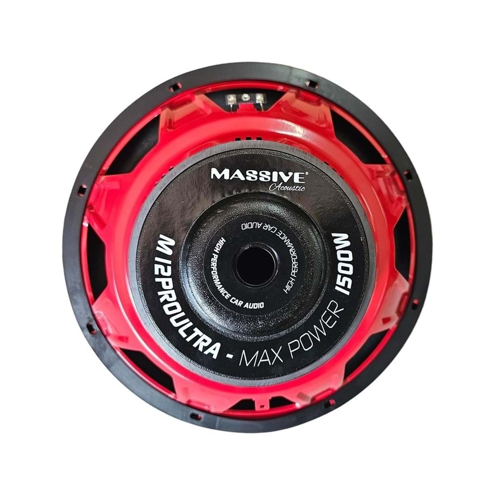 Massive MS-M12PRO Ultra 30CM Subwoofer 1500w Max 400w Rms
