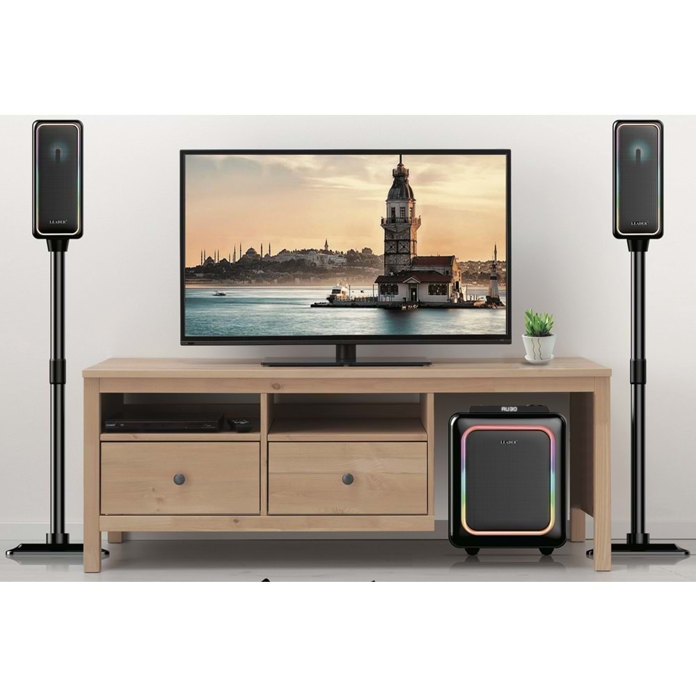 Leader H2120 2+1 Ayaklı Rgb Ses Sistemi
