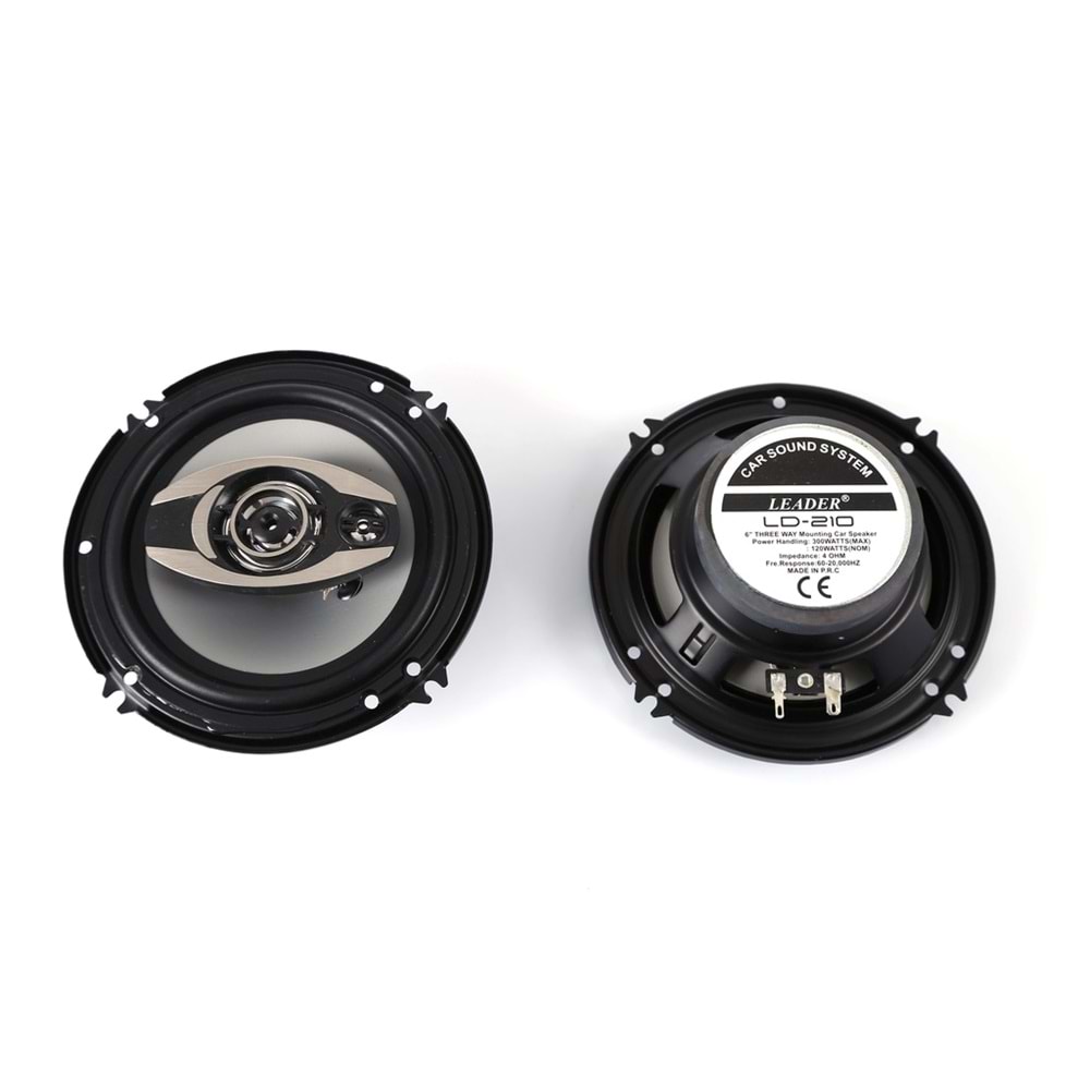 Leader LD210 16cm 3 Yollu 300W Coaxial Hoparlör