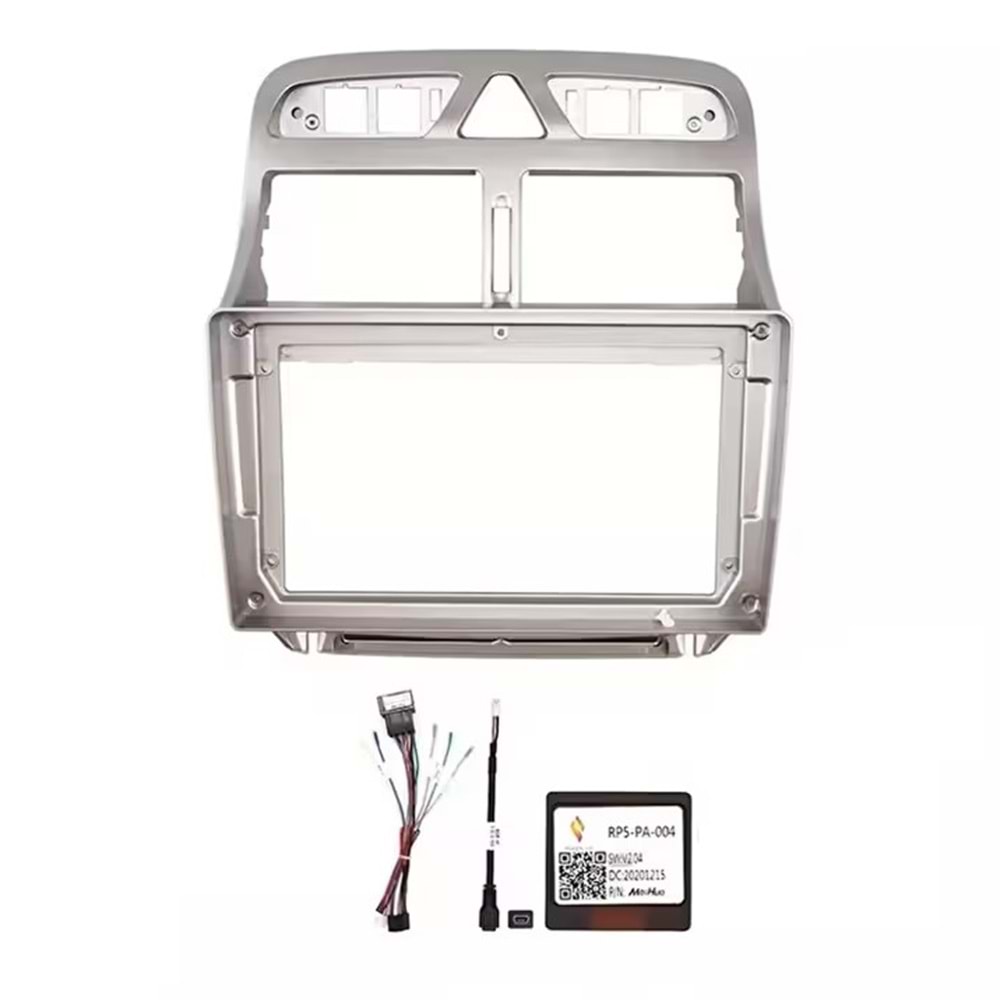 Peugeot 307 2001-2008 9 inç Multimedya Çerçevesi - Canbuslı
