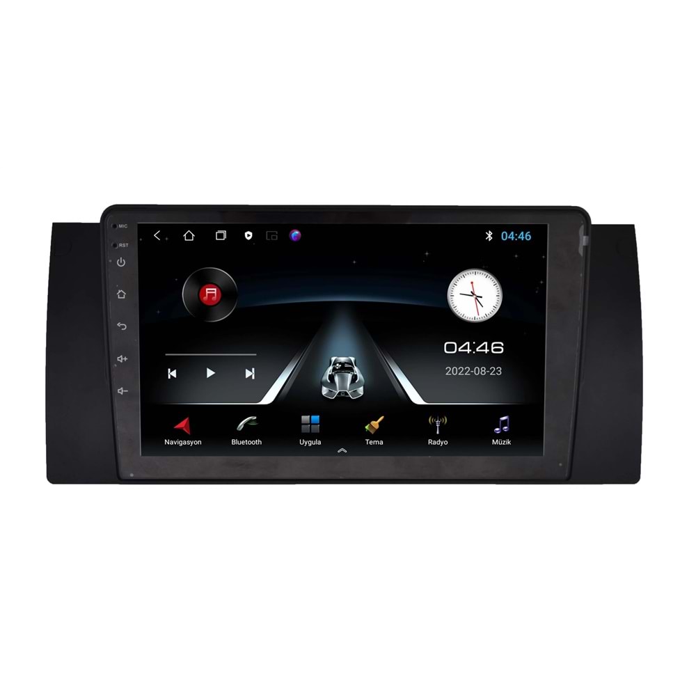 Bmw E39-E53 1996-2004 9 İnç Multimedya Çerçevesi (5 Serisi-X5) Canbuslı