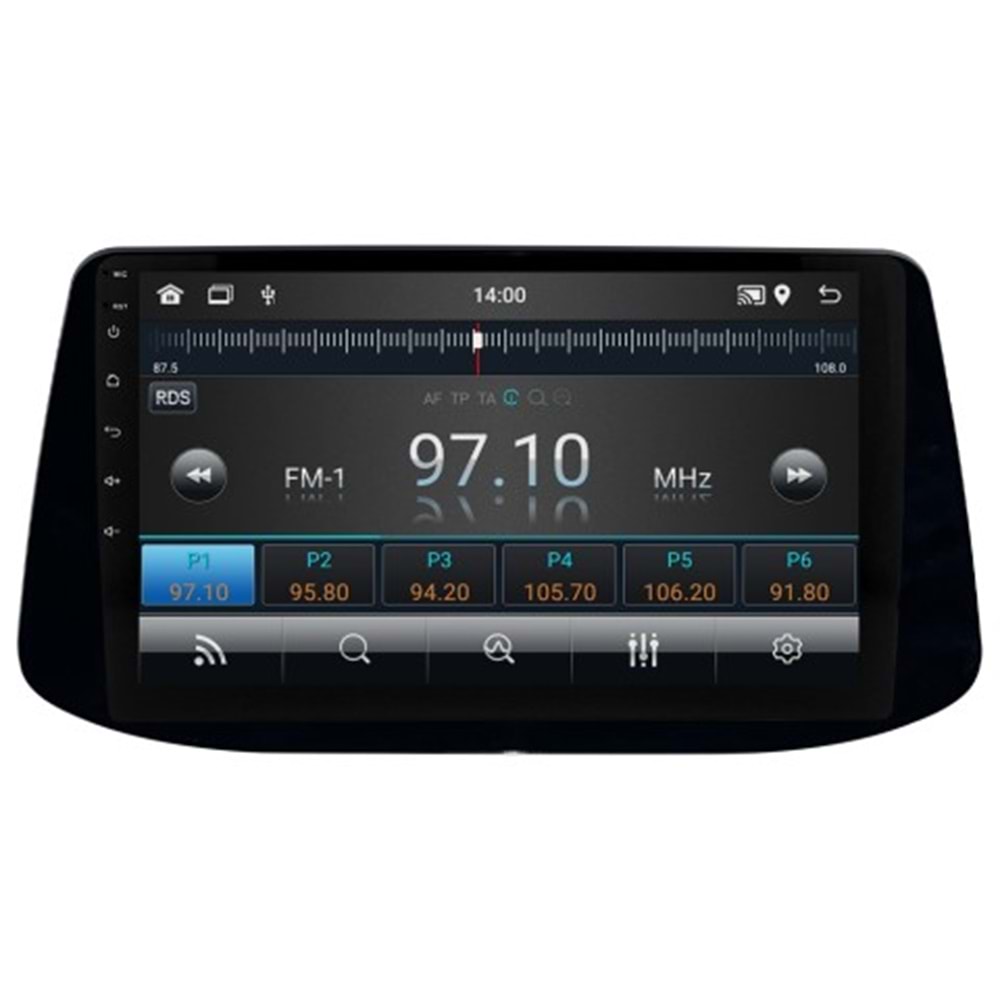 Hyundai i30 2017-2019 9 inç Multimedya Çerçevesi