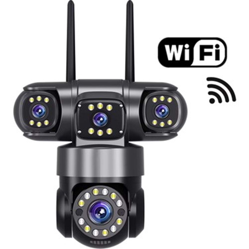 Ztech ZR-Z6PRO 4 Kameralı Ptz Wi-Fi Kamera