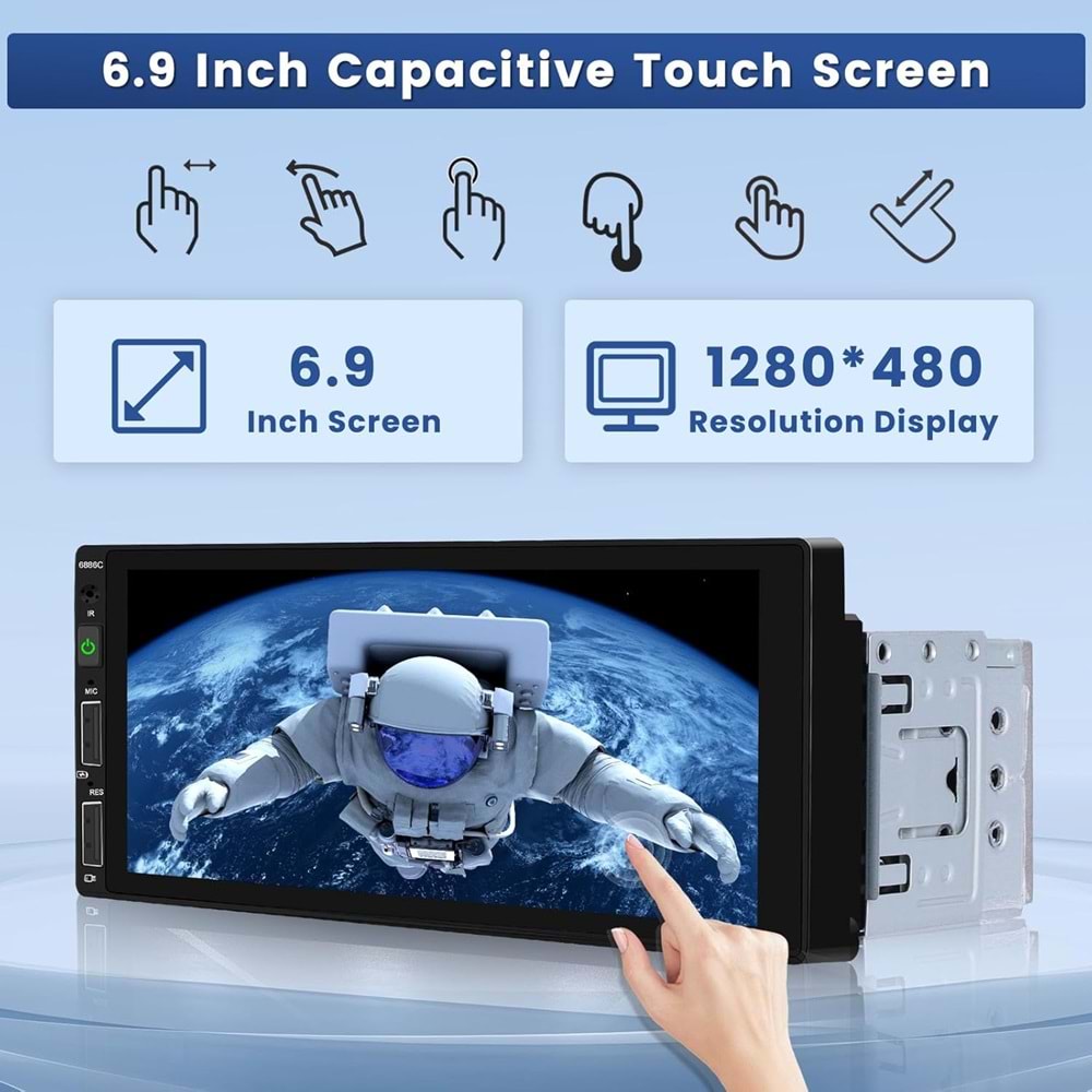 Fi Audio FR6802A 6.86 inç 2/32 Android Multimedya