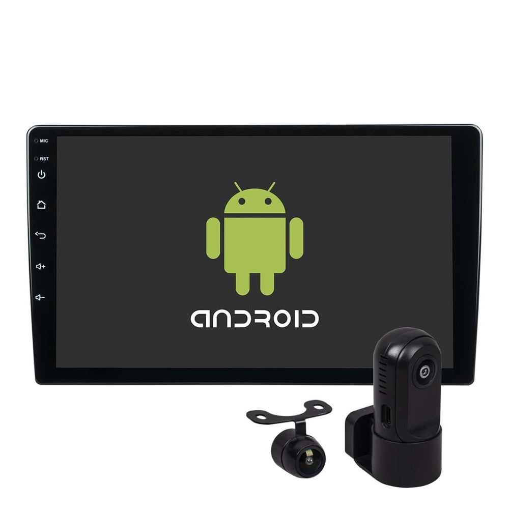 For-x XA-447Q V2 Q Led 9inç Android 13 4/64 GB Multimedya