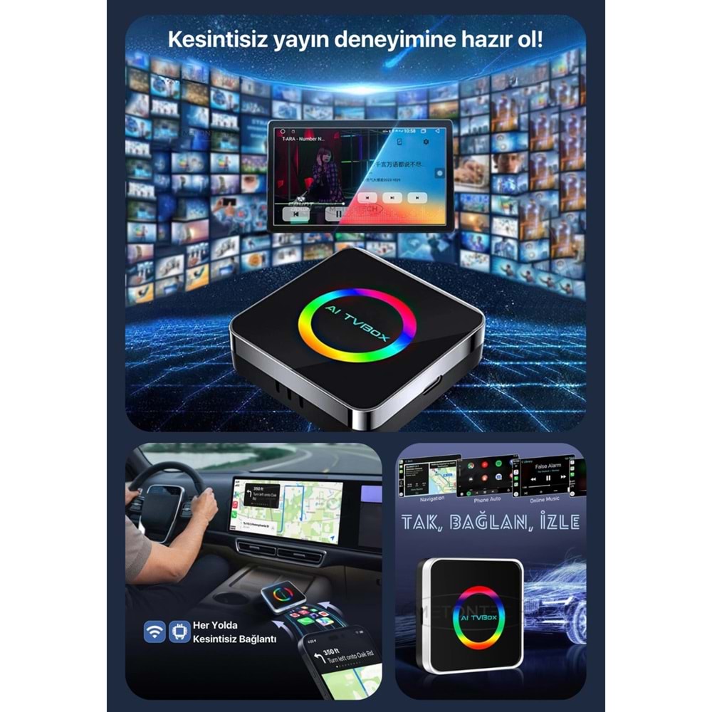 Avc AB038 Android 13 Carplay Android Auto Ai Box