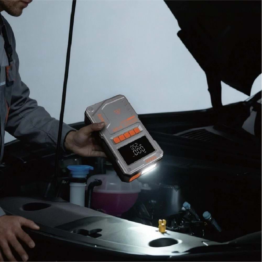 Auhma A8822 Taşınabilir Akü Takviyeli Kompresörlü Hava Pompası