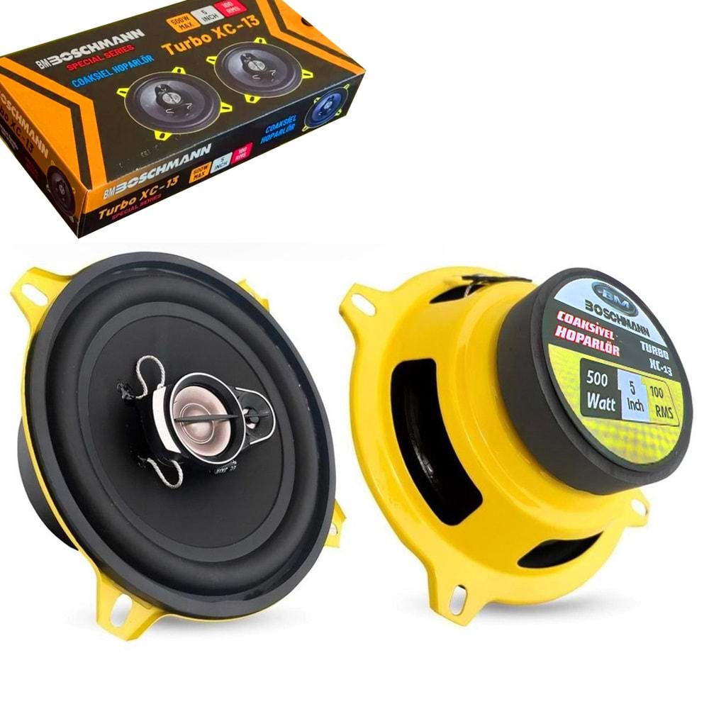 Boschmann Turbo XC-13 13cm Koaksiyel Oto Hoparlör