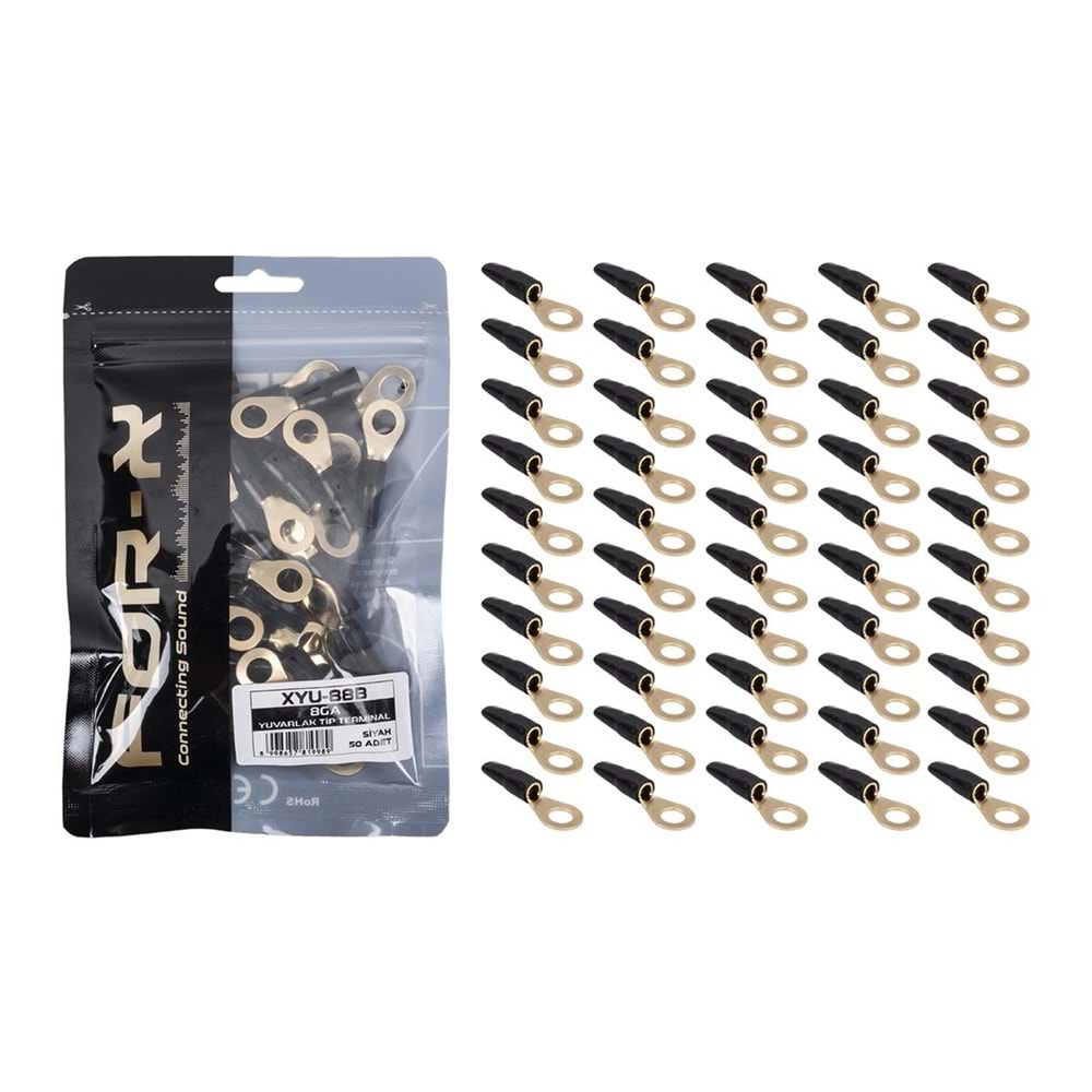 For-X XYU-88B 8GA Yuvarlak Tip Kablo Yüzüğü