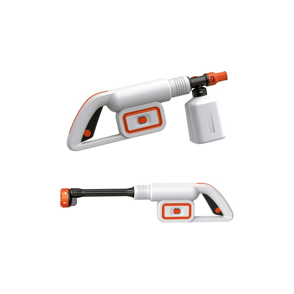 Auhma ACR-08 Şarjlı Basınçlı Araç Yıkama Makinesi Seti