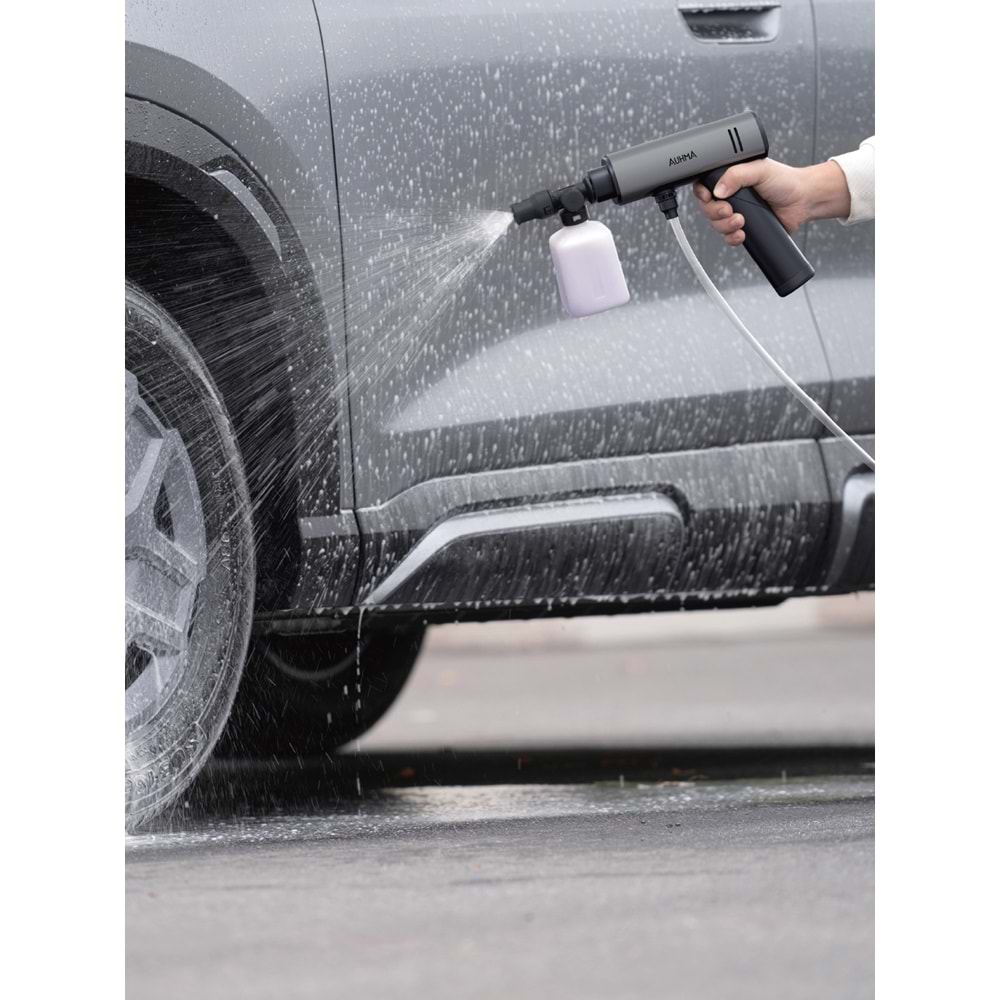 AUHMA ACR-09 180W Fırçasız Şarjlı Basınçlı Yıkama Makinesi