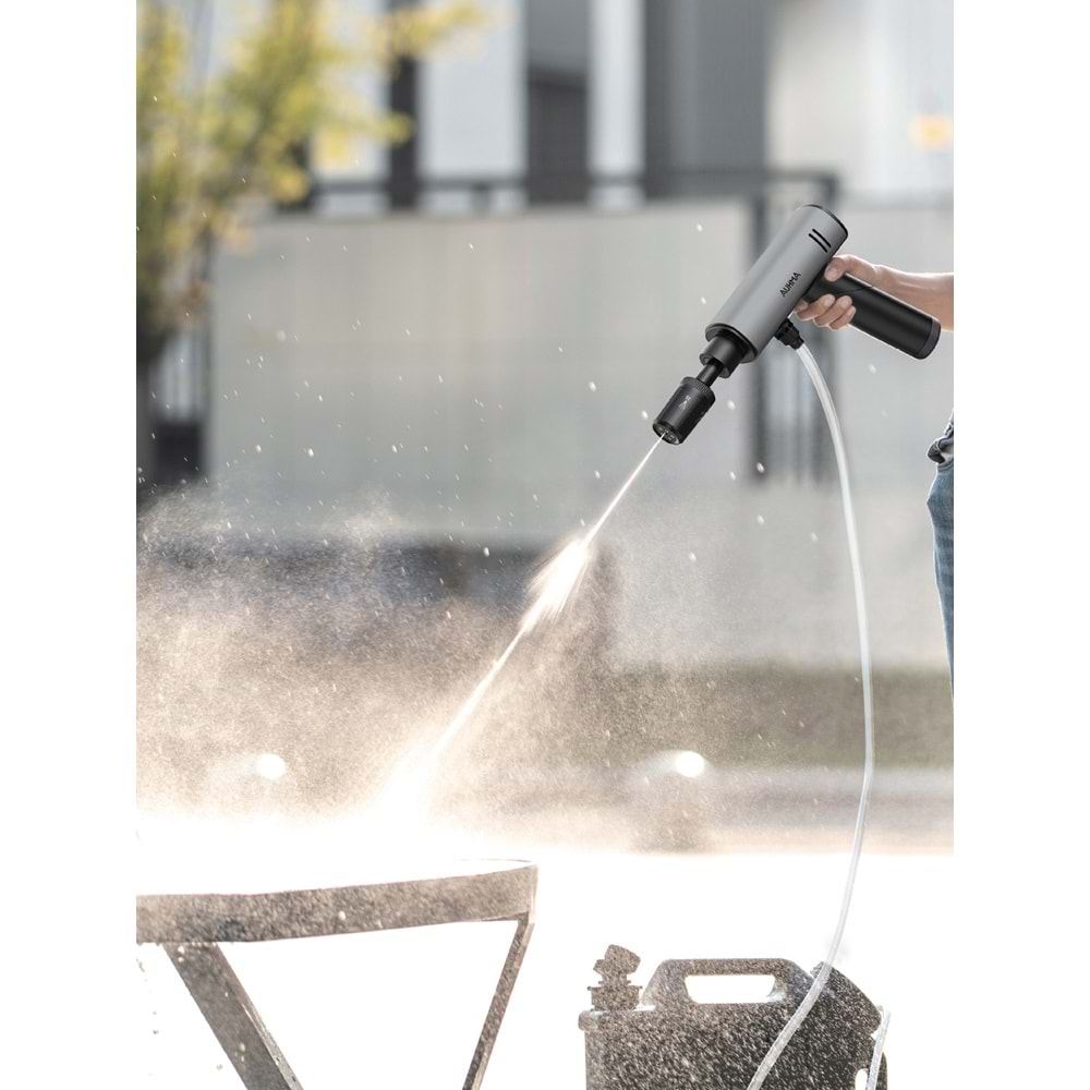 AUHMA ACR-09 180W Fırçasız Şarjlı Basınçlı Yıkama Makinesi