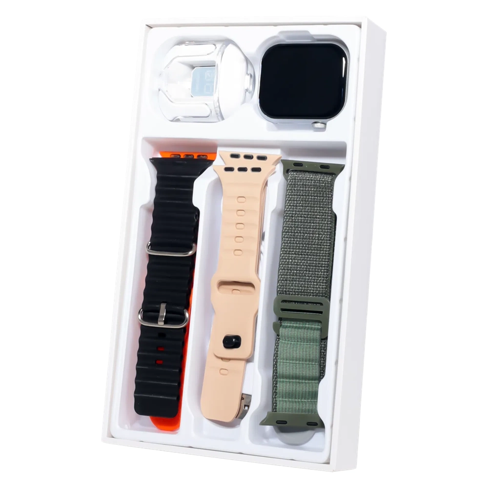 Katjmer VN15 Kablosuz Kulaklıklı Akıllı Saat - Gri