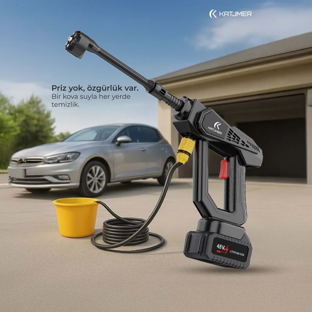Katjmer CWJTX-001 Jetrix Basınçlı Araç Yıkama Makinesi