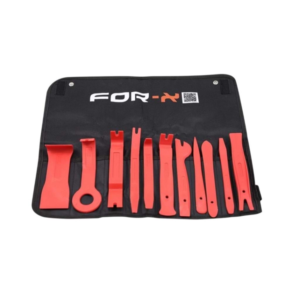 For-X X-011 11 Parça Plastik Montaj Seti