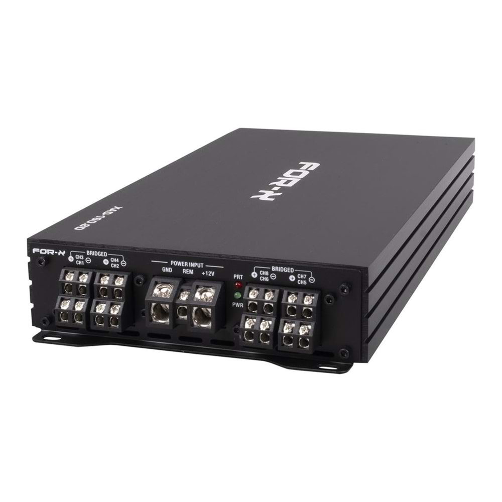 For-X XAD-160.8D 8 Kanal Pro Oto Anfi