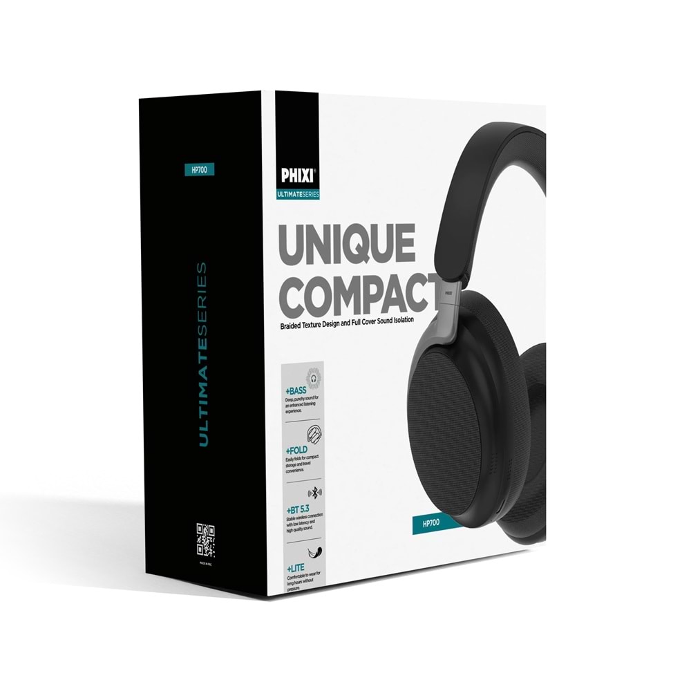 Phixi Ultimate HP700 Kablosuz Bluetooth Kafa Üstü Kulaklık