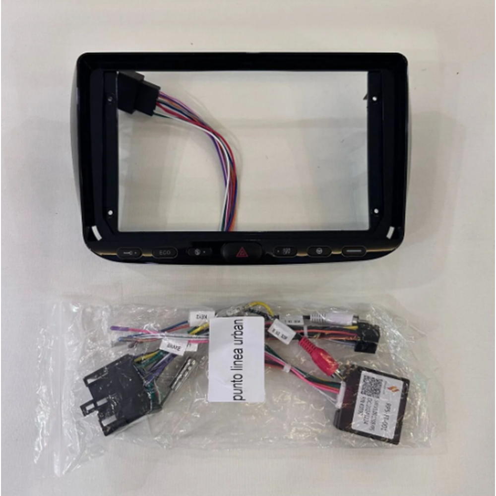 Fiat Punto EVO New Linea 2011+ 9 inç Multimedya Çerçevesi - Canbuslı