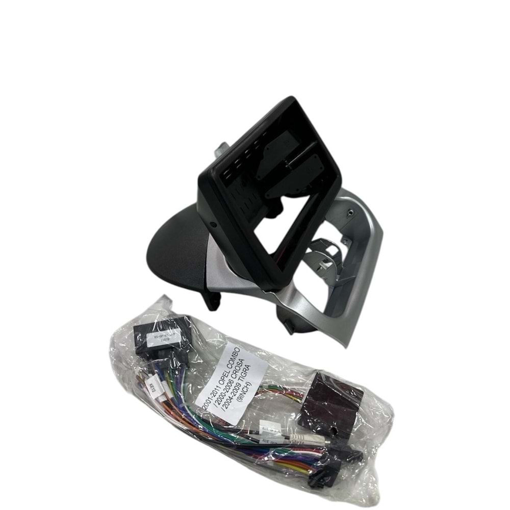 Opel Corsa C Combo-Tigra 2000-2009 9 inç Multimedya Çerçevesi - Canbuslı