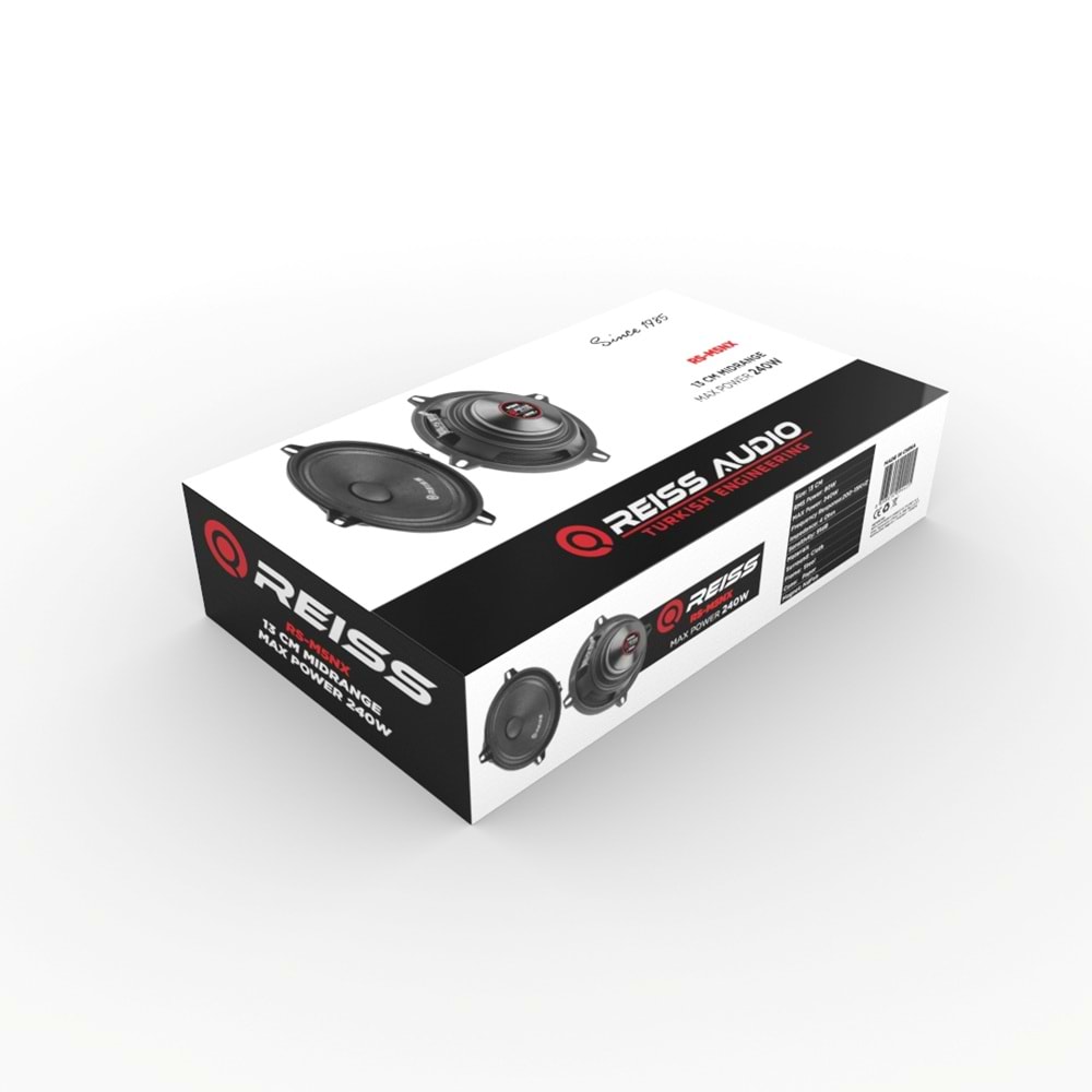 Reiss Audio RS-M5NX 480 W 13 cm Midrange Oto Hoparlör