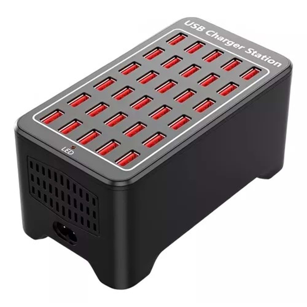 Blue İnter YFY-A7 150w 30 Port USB Çoklu Şarj Aleti