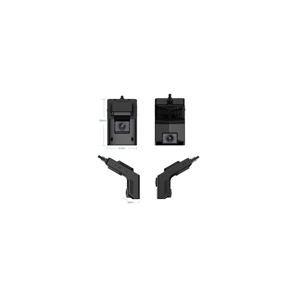 IOMA IO-AT600 4g + Gps 4 Kameralı Araç Kamerası
