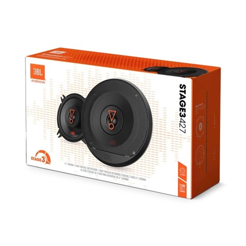 JBL STAGE3 427F 10 Cm 150 Watt 2 Yollu Oto Hoparlör Takımı