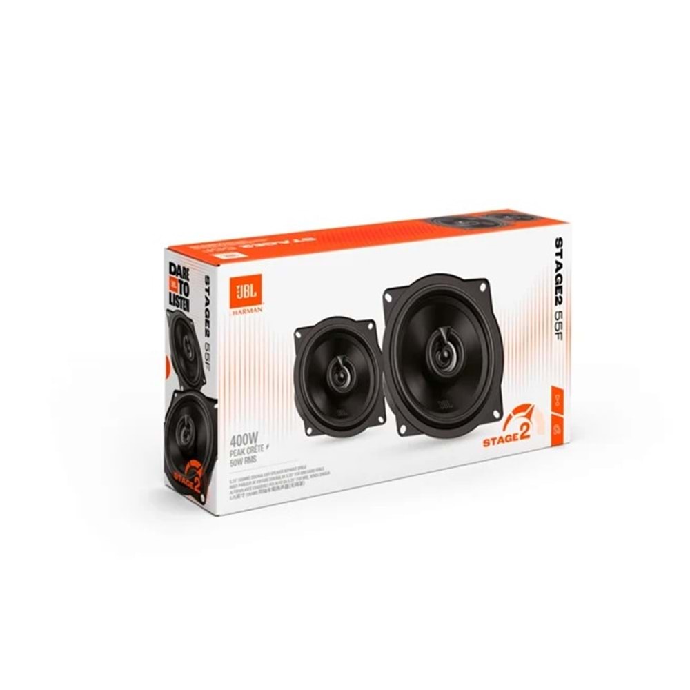 JBL Stage2 55F 13 Cm 400 Watt 2 Yollu Oto Hoparlör Takımı