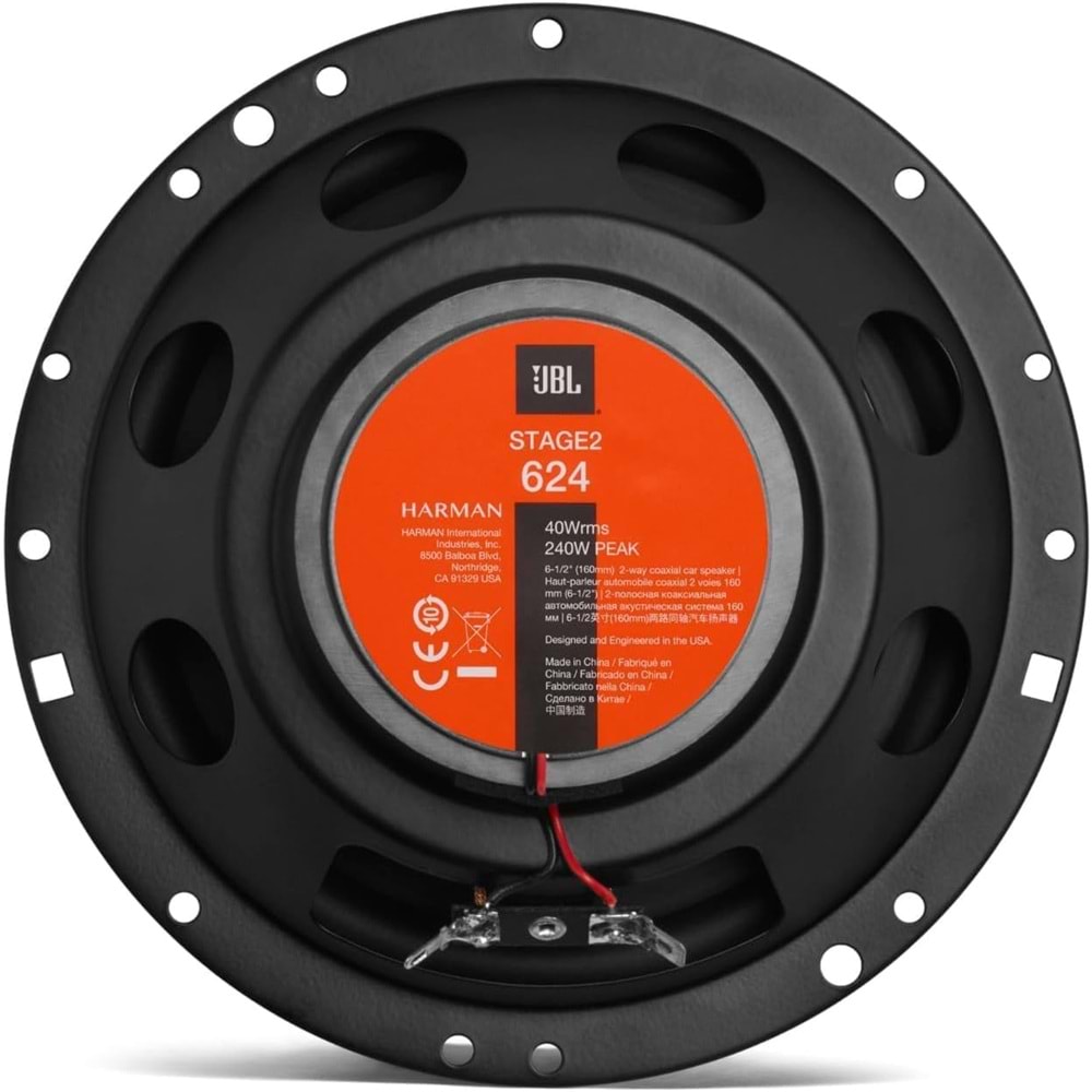 JBL Harman Kardon Stage 2 624 2 Yollu 16Cm 240 Watt Oto Hoparlör