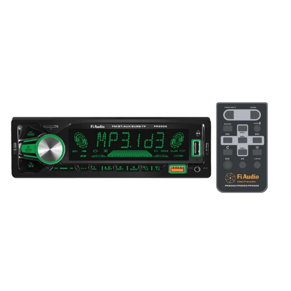 Fi Audio FR3000 FM/BT/AUX/2 USB/TF Oto Teyp