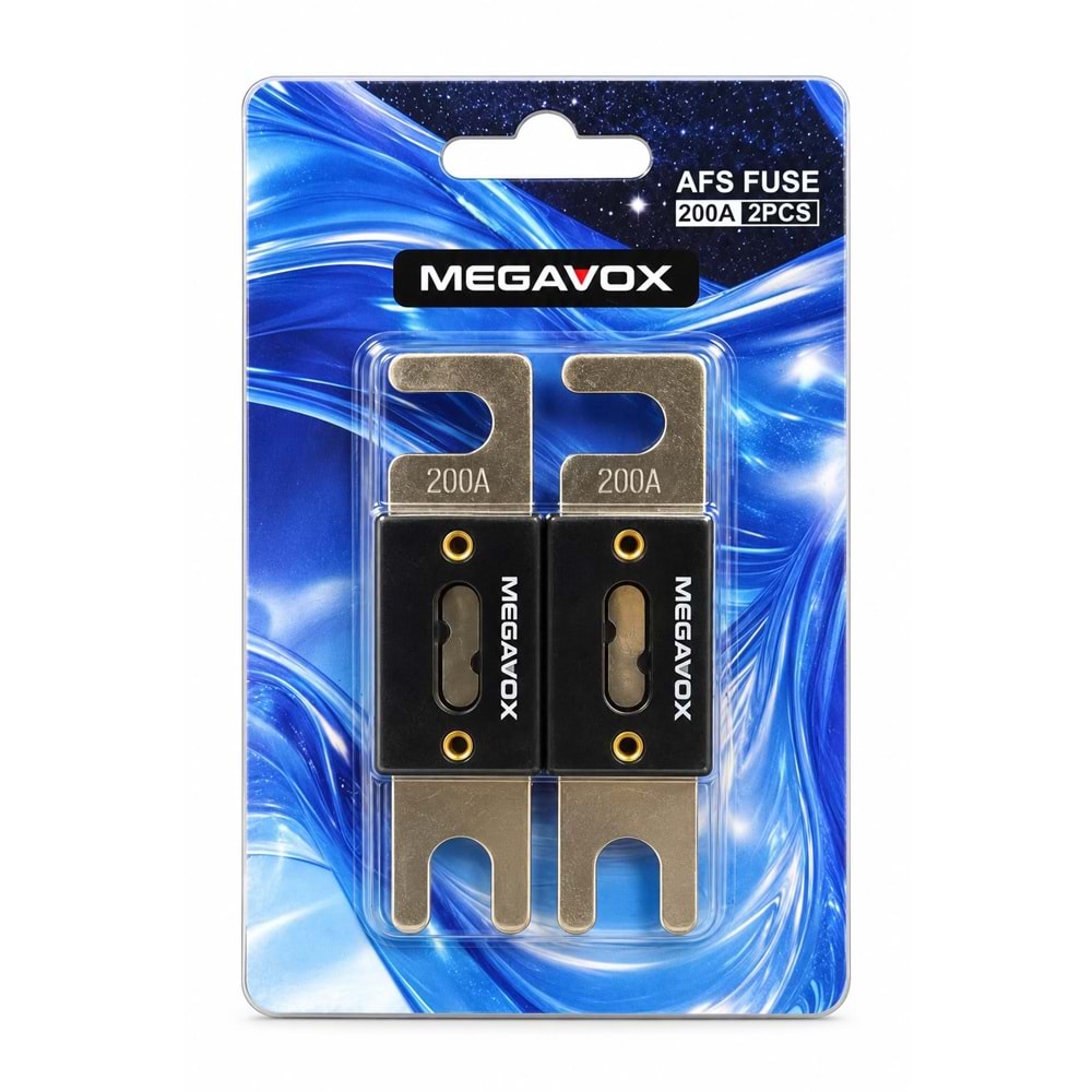 Megavox MGX-250A Oto Anfi Sigorta içi 2 li Paket Halinde