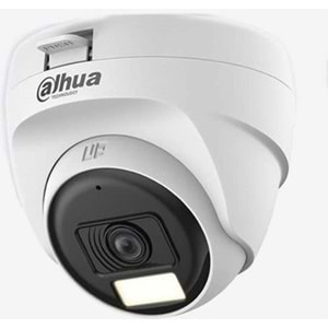 Dahua DH-HAC-T1A21P-U-IL-A 2MP 2.8MM 25M Çift Işık Full Color Dome Kamera (Dahili Ses)