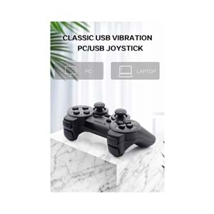 Torima PS3 Doubleshock Uyumlu Siyah Kablosuz Analog Oyun Kolu
