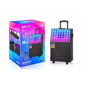 NDR H12 Bluetooth Karaoke Taşınabilir Hoparlör