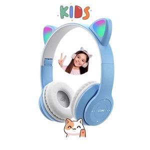 Spiface P47M Bluetooth Ledli Kulaklık - Turkuaz