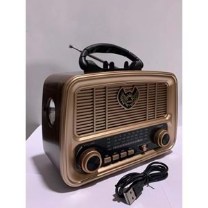 Everton Rt-554 Usd Sd Fm Bluetooth Nostaljik Radyo