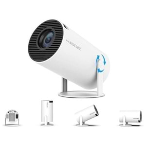 HY300 Full HD Android Taşınabilir Mini Projeksiyon Cihazı