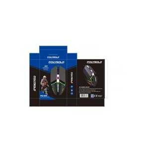 Polygold PG-909 Kablolu RGB 4D Gaming Mouse