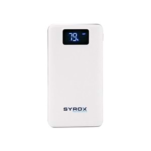 Syrox PB110 10.000 Mah Powerbank (Beyaz Renk)