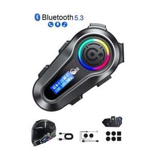 Helmet Q08 Radyo Özellikli Bluetooth Kask Kulaklık