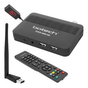 Botech PİKO-800 IP Tv Tkgs Full HD Mini Uydu Cihazı